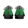 Green Alligator Leather - Black Soles